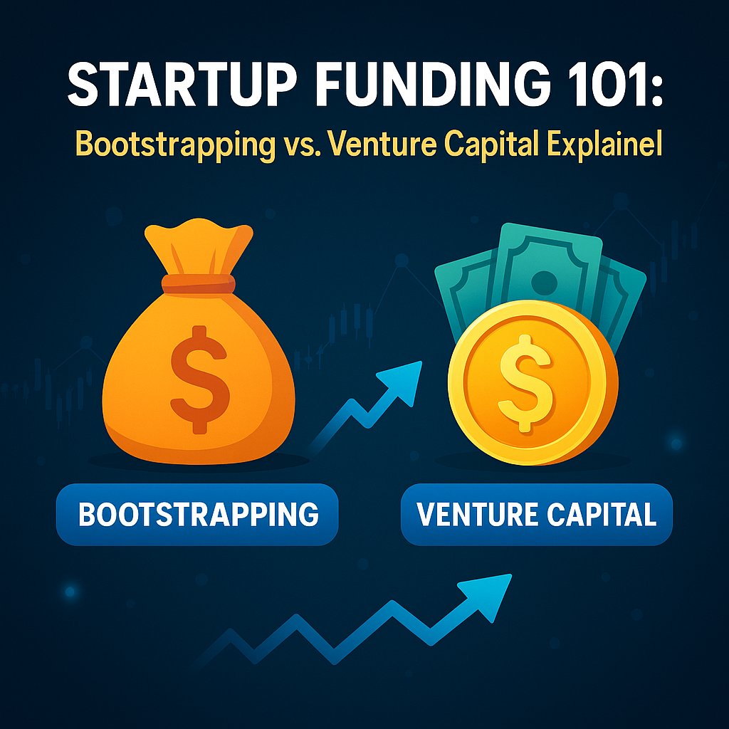 You are currently viewing 🚀 Startup Funding 101: Bootstrapping vs. Venture Capital Explained