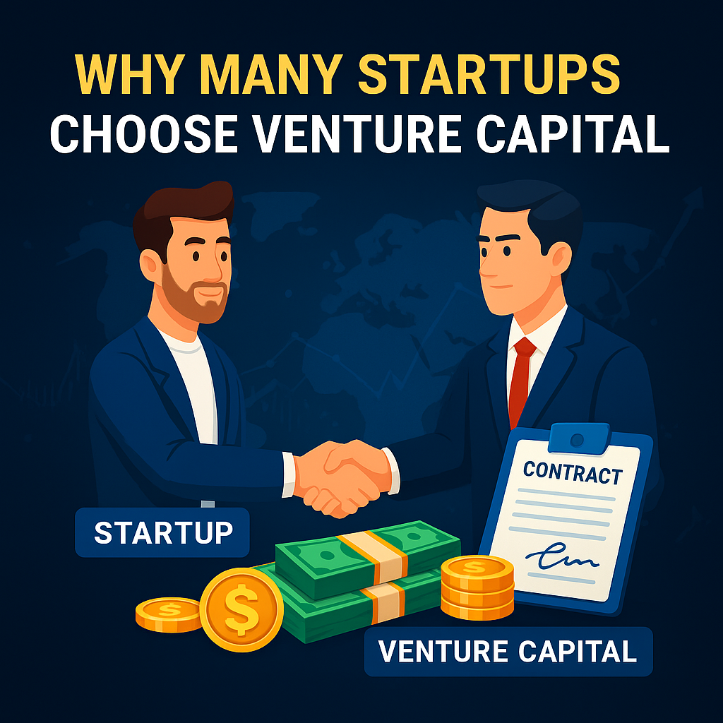 Read more about the article 🚀 Why Many Startups Choose Venture Capital (And Should You?)