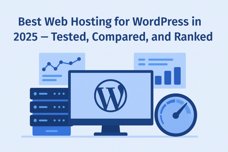 Best Web Hosting for WordPress in 2025 — Tested, Compared, and Ranked
